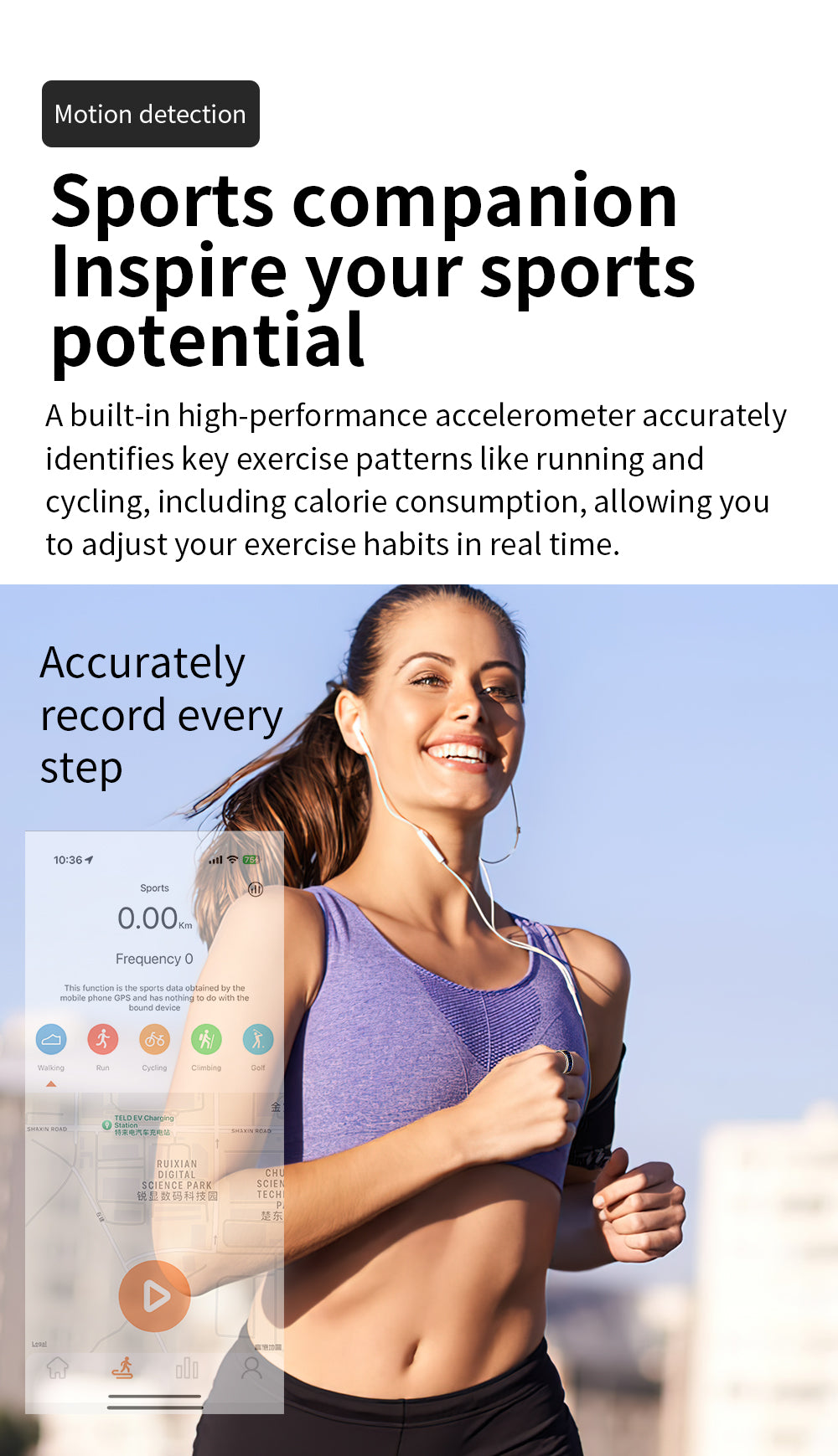 TUTEVETA Smart Ring | Health Monitoring, Sleep Tracking & 100M Waterproof